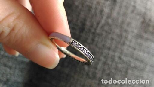 Segunda mano: Anillo plata color violeta - Foto 1