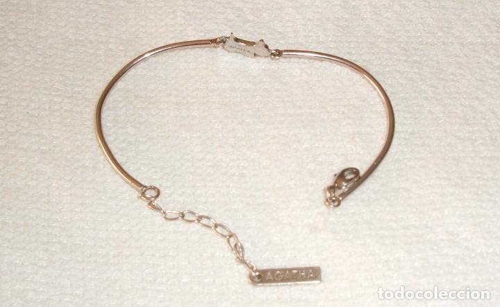 Segunda mano: Pulsera Agatha Paris de plata con el perrito de la marca - Foto 2
