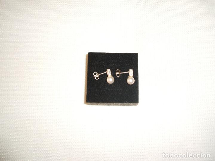 Segunda mano: Pendientes de plata y perla - Foto 3