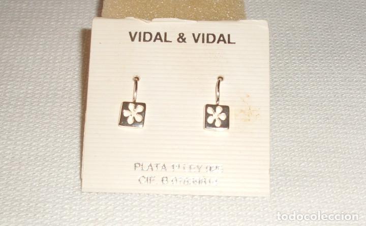 Segunda mano: Pendientes de plata de la marca Vidal - Foto 1