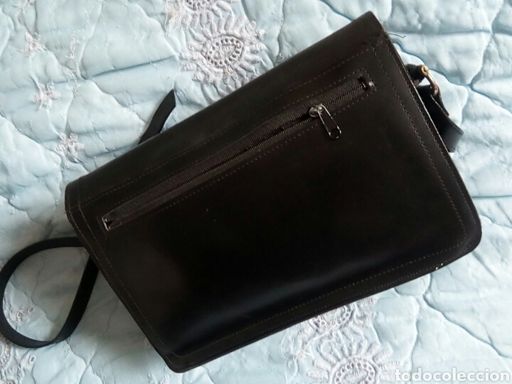 Segunda mano: Bolso cuero/11 compartimentos - Foto 4