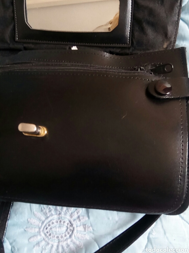 Segunda mano: Bolso cuero/11 compartimentos - Foto 8