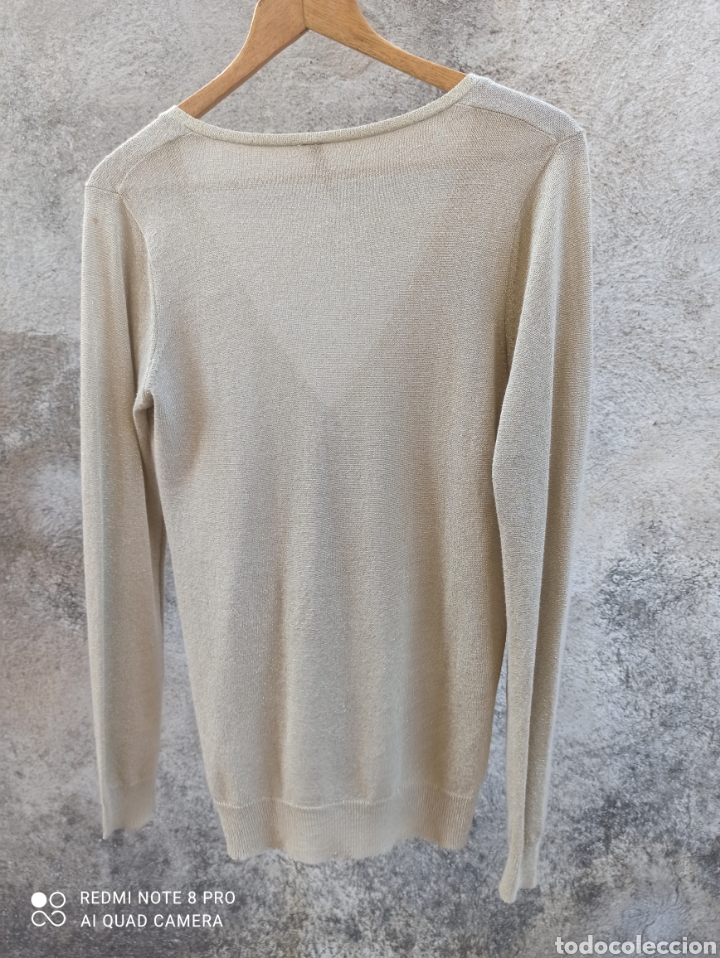Segunda mano: Chaqueta beige con hilo dorado - Foto 5