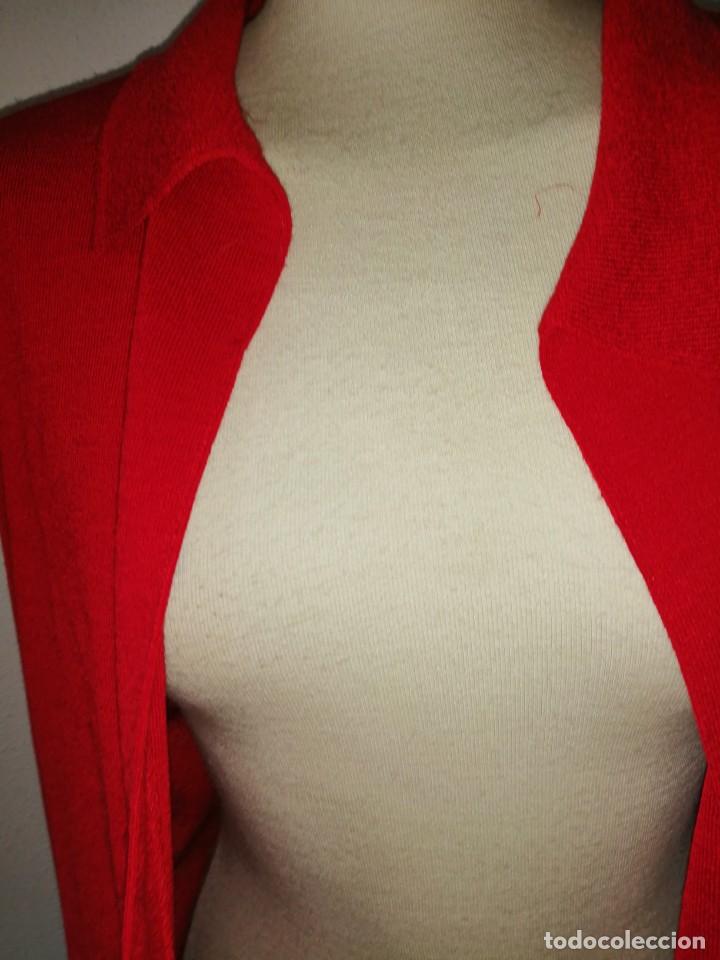 Segunda mano: Chaqueta de punto rojo - Foto 4