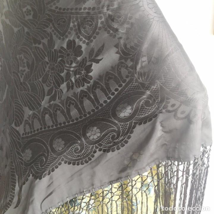 Segunda mano: MANTON DE SEDA ADAMASCADO ( 962 ) - Foto 6
