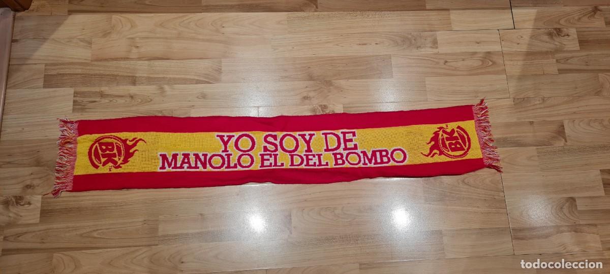 Segunda mano: BUFANDA ESPA&Ntilde;A YO SOY DE MANOLO EL DEL BOMBO - Foto 1