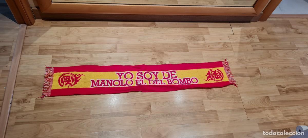 Segunda mano: BUFANDA ESPA&Ntilde;A YO SOY DE MANOLO EL DEL BOMBO - Foto 4