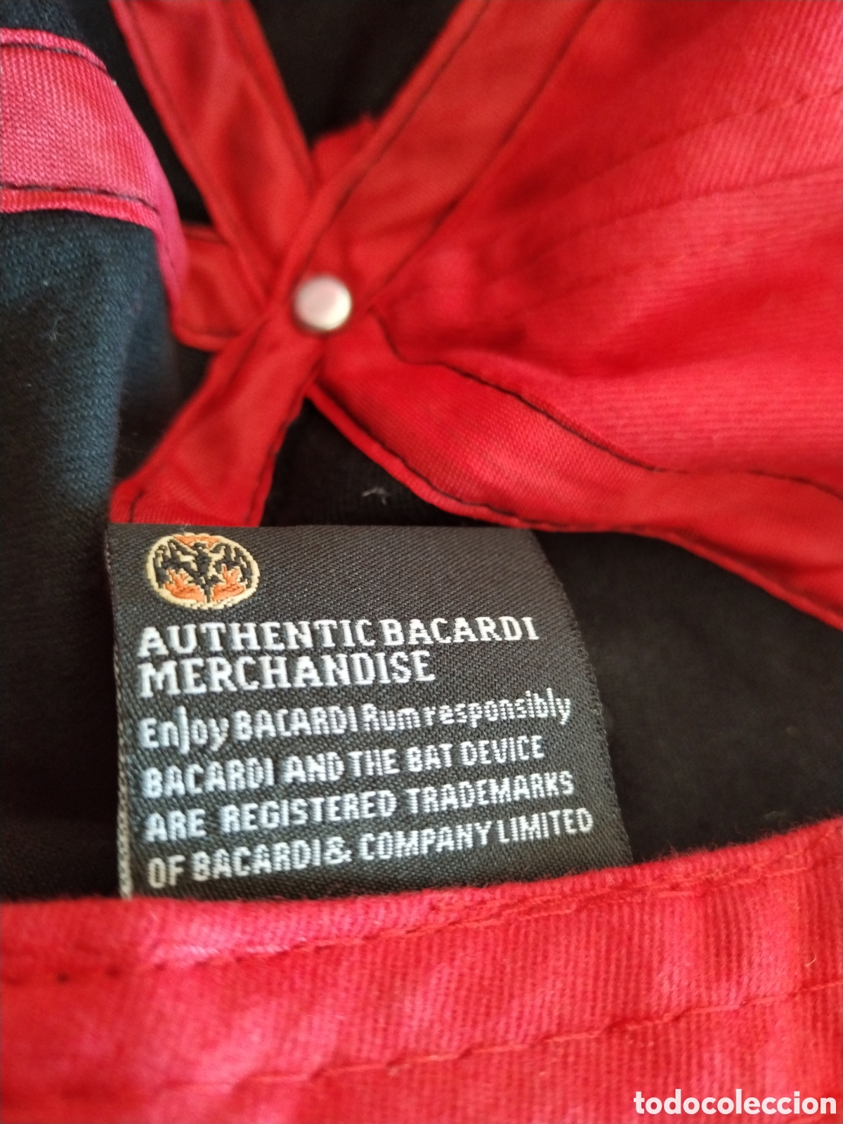 Segunda mano: Gorra Bacardi unisex color negro - Foto 6