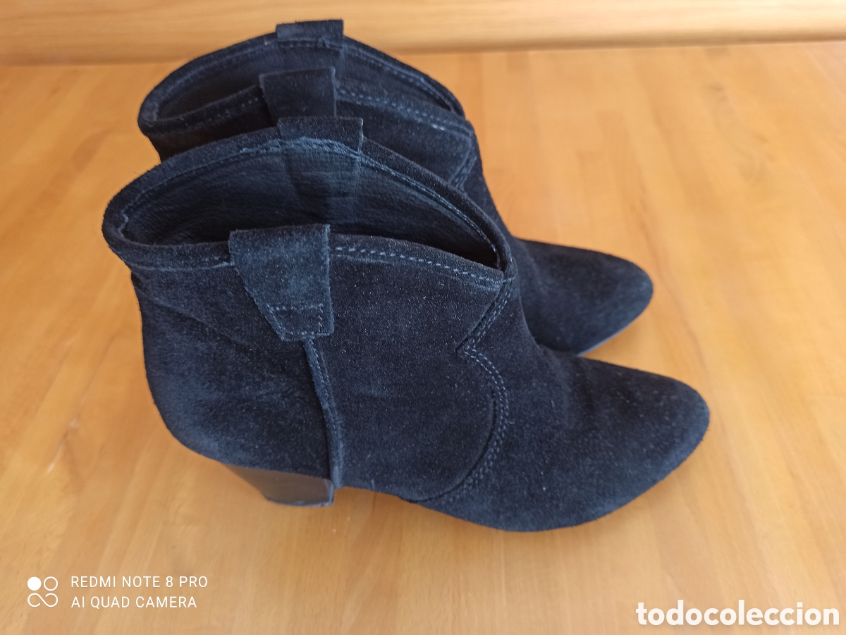 Segunda mano: Botines de ante, impecables o - Foto 2
