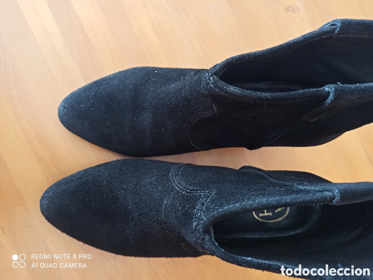 Segunda mano: Botines de ante, impecables o - Foto 4