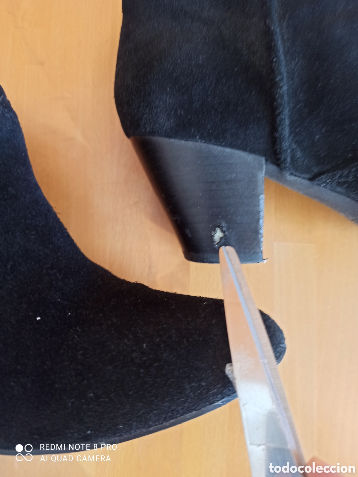 Segunda mano: Botines de ante, impecables o - Foto 5