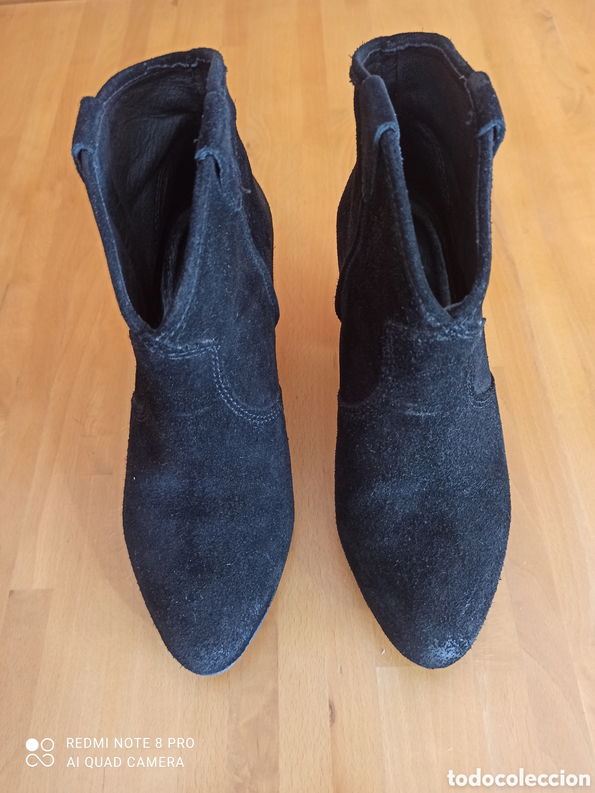 Segunda mano: Botines de ante, impecables o - Foto 1