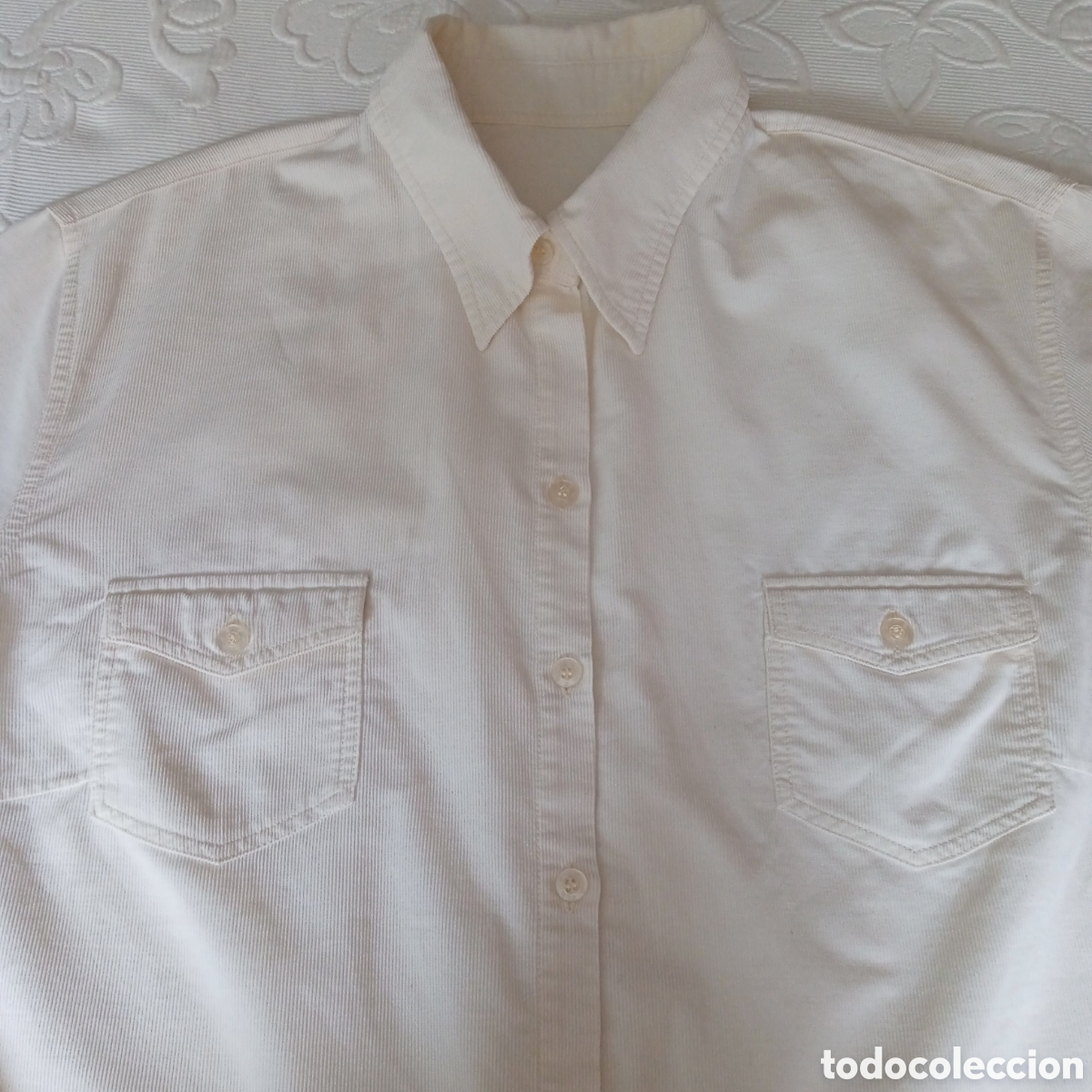 Segunda mano: CAMISA MUJER,Micro pana.T M. - Foto 4