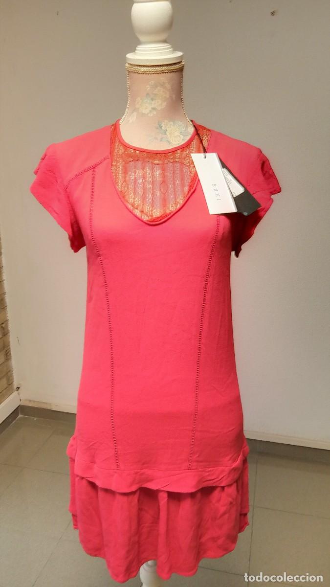Segunda mano: Vestido manga corta con encaje - Foto 1