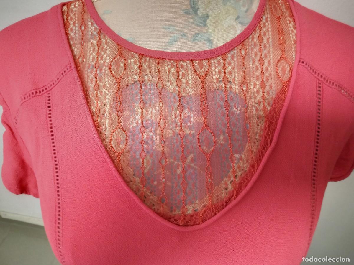 Segunda mano: Vestido manga corta con encaje - Foto 3