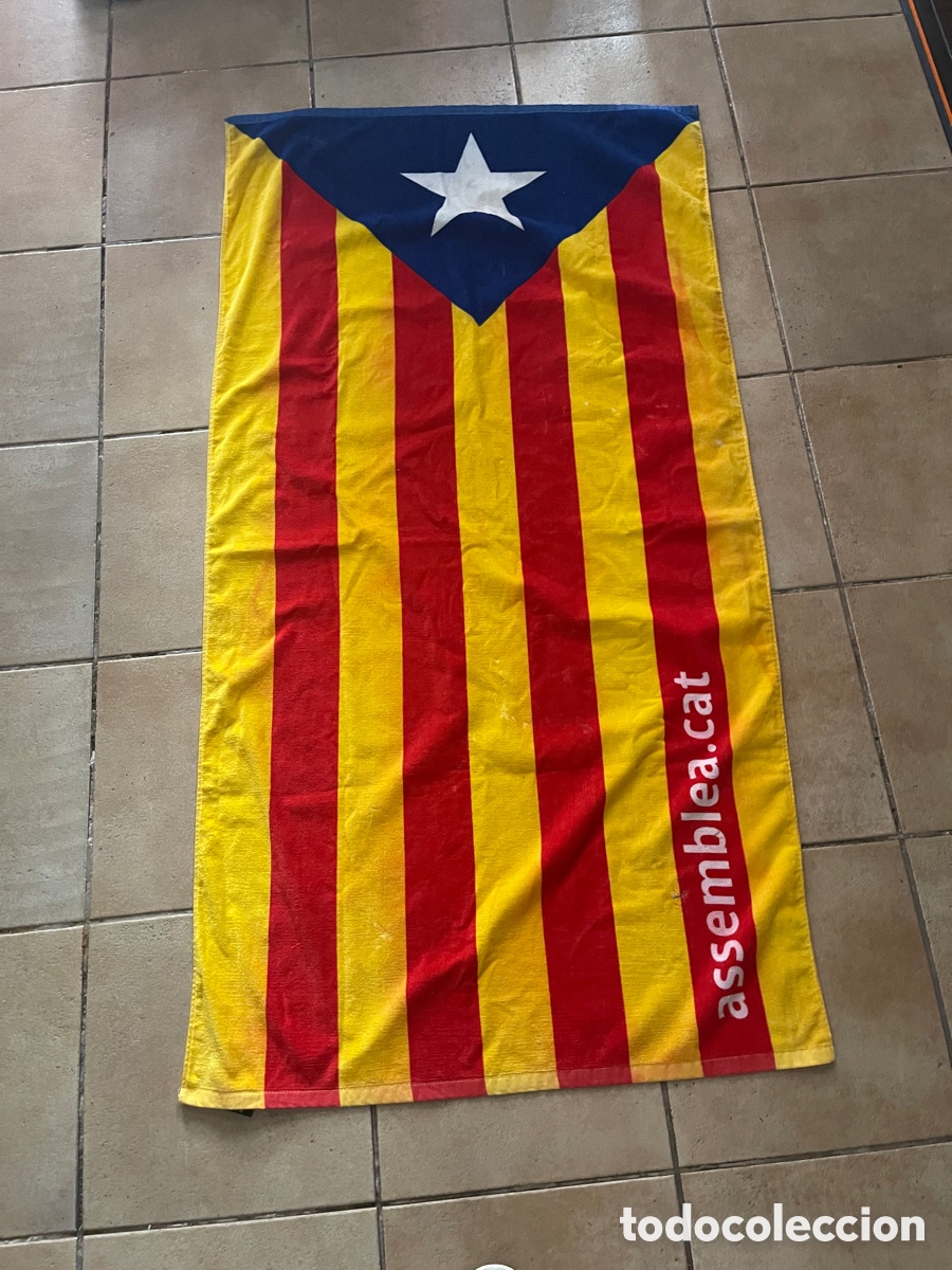 Segunda mano: Toalla estelada catalu&ntilde;a - Foto 1