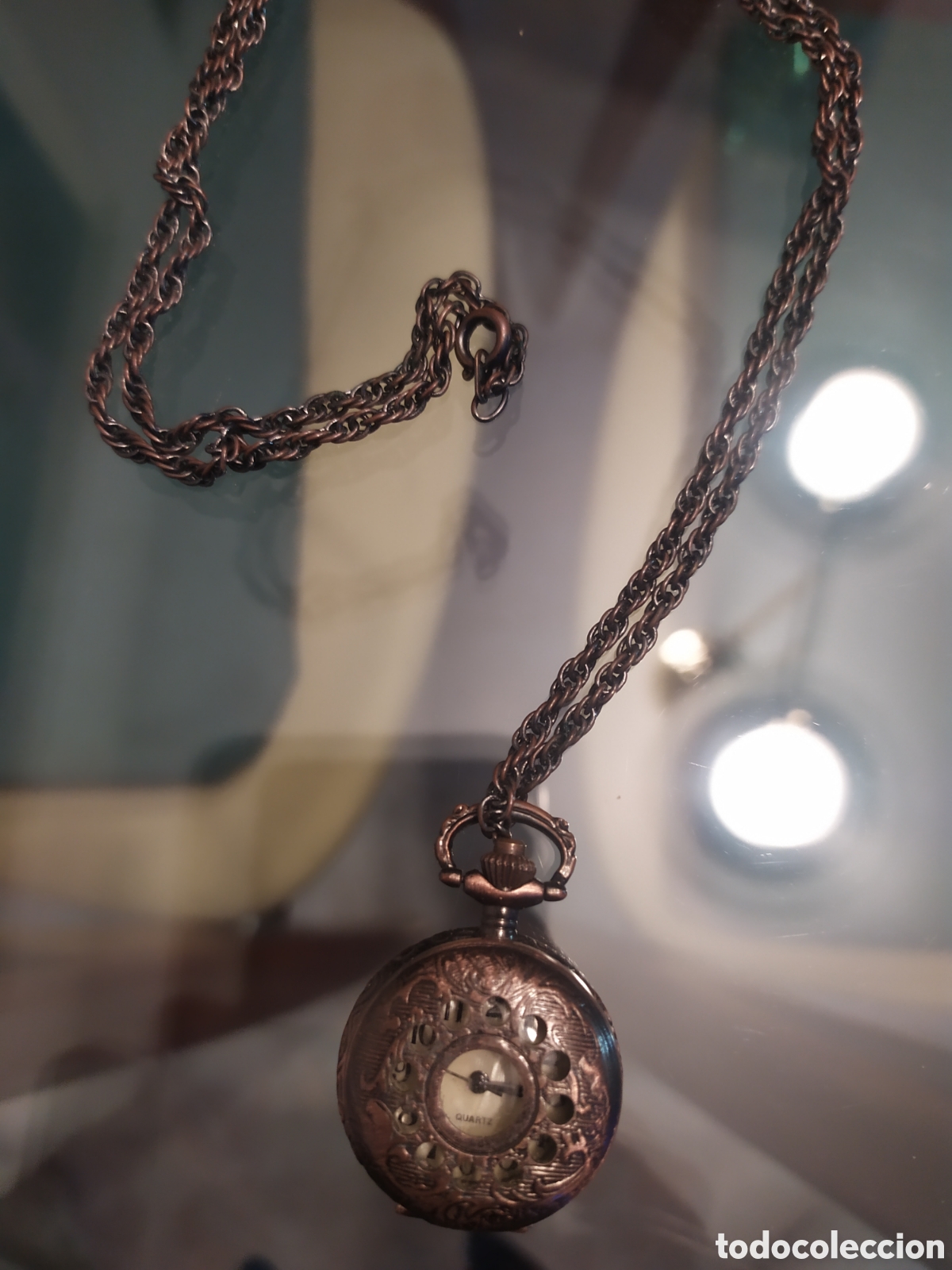 Segunda mano: Collar con reloj, el reloj no funciona - Foto 3