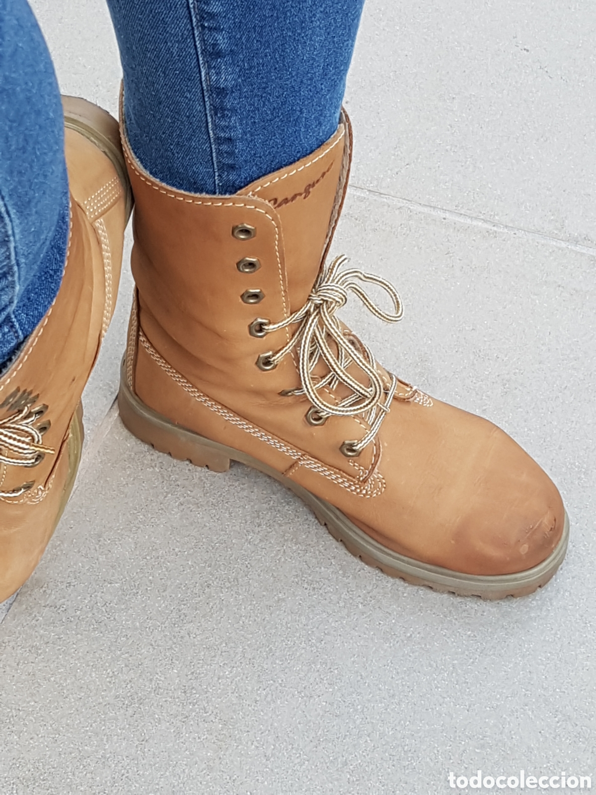 Segunda mano: Botas de piel aut&eacute;ntica - Foto 4