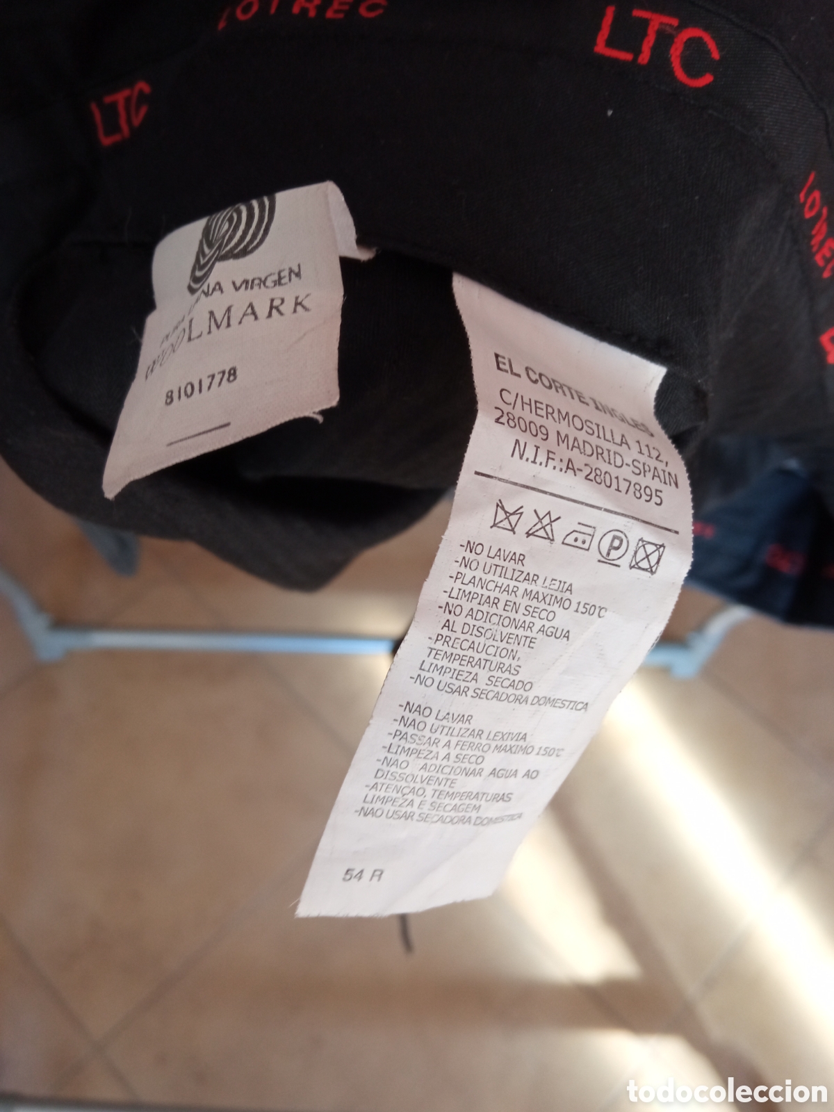 Segunda mano: Traje Caballero. Corte Ingl&eacute;s. - Foto 8