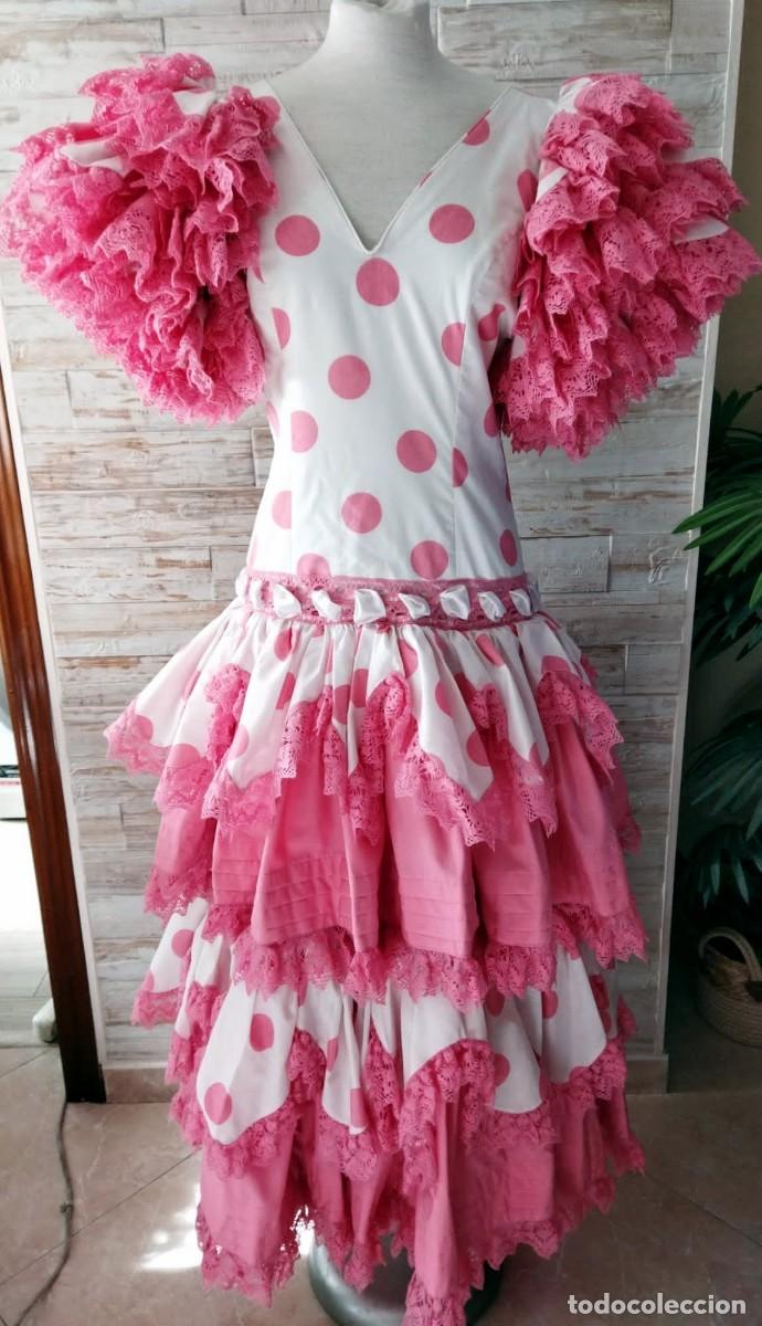 precioso vestido de flamenca, gitana - Acquista Abbigliamento e accessori di seconda mano su todocoleccion