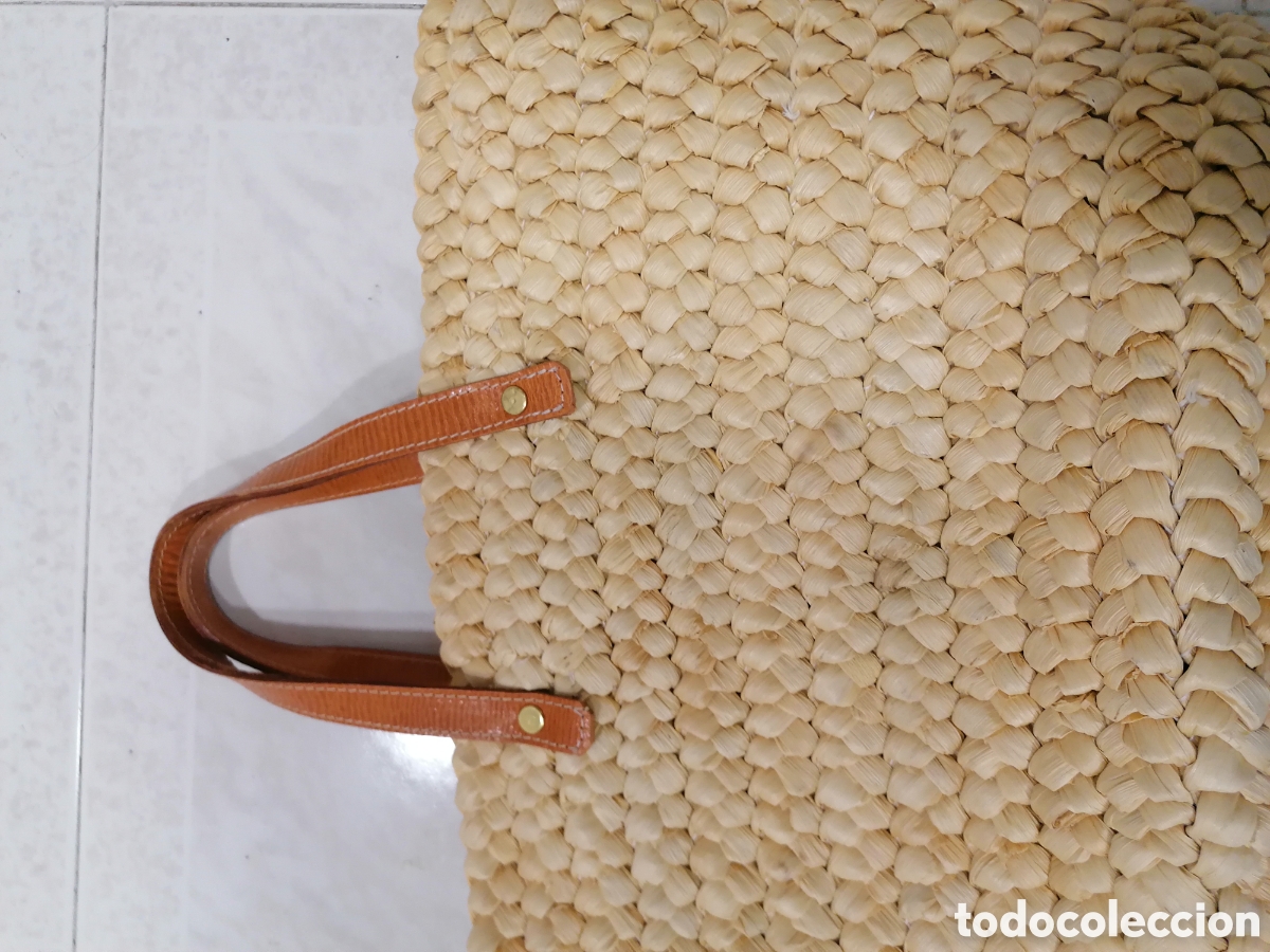 Segunda mano: Bolso natural y asas de piel - Foto 2