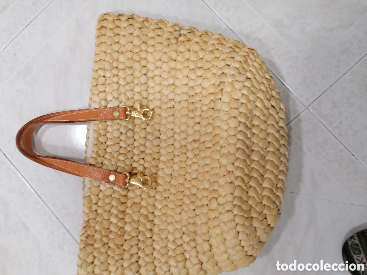 Segunda mano: Bolso natural y asas de piel - Foto 3