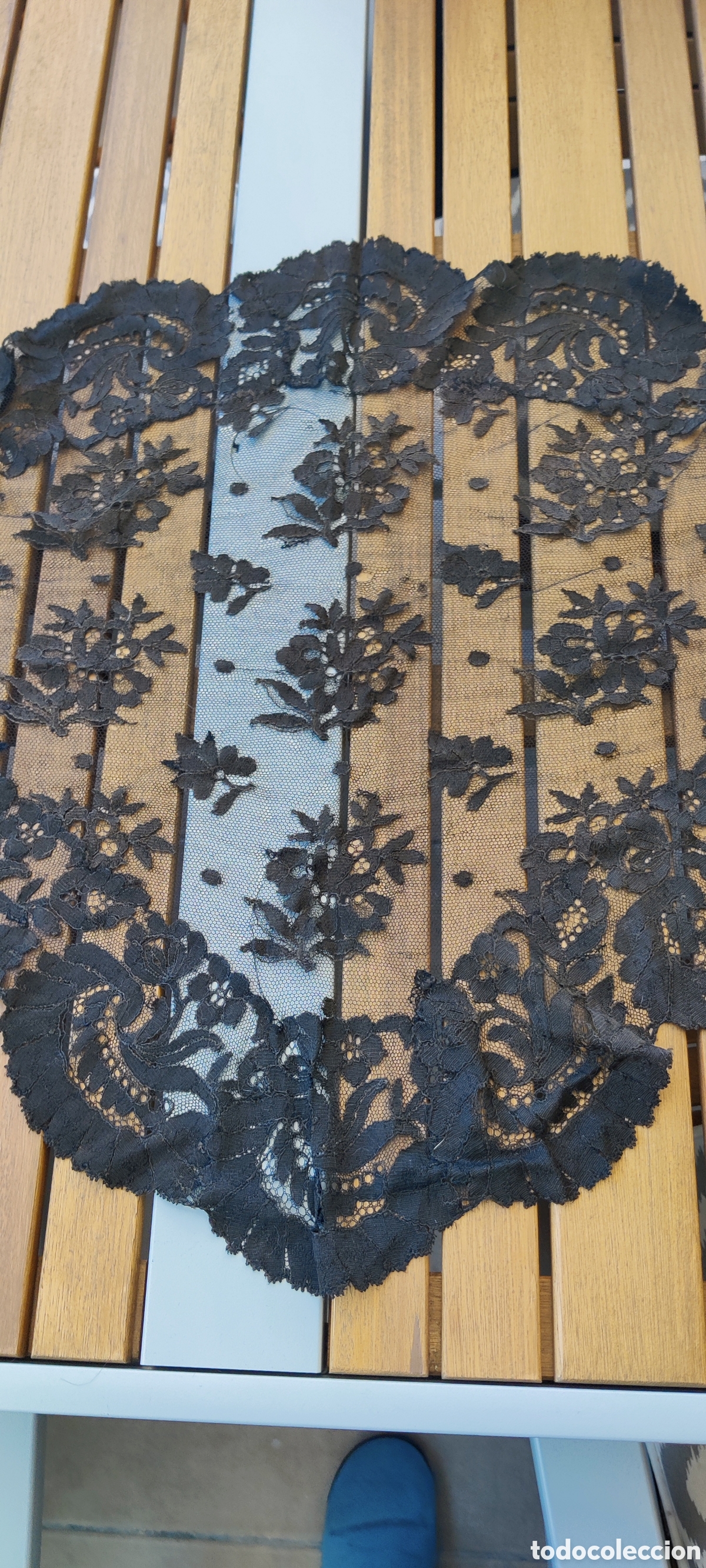Segunda mano: Mantilla/mant&oacute;n de encaje - Foto 2