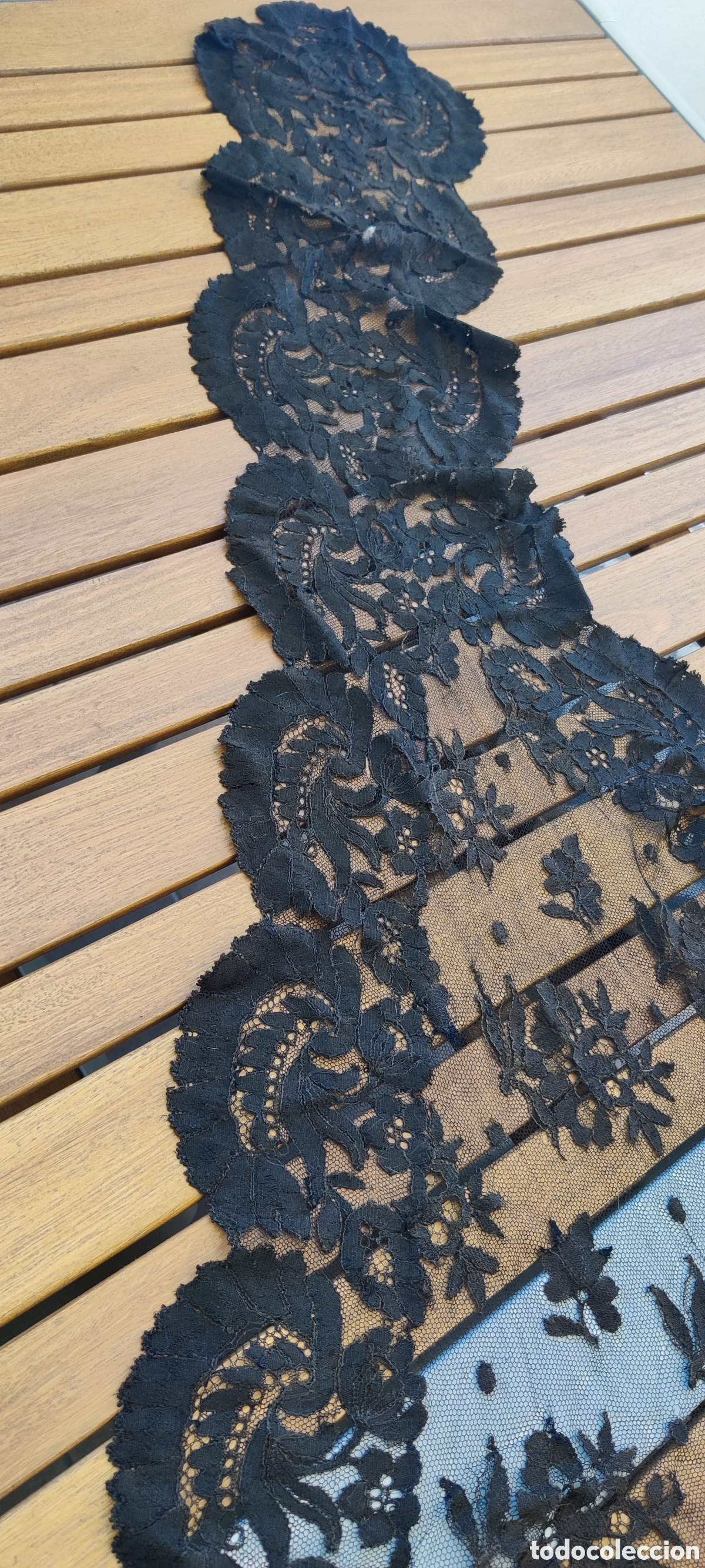Segunda mano: Mantilla/mant&oacute;n de encaje - Foto 4