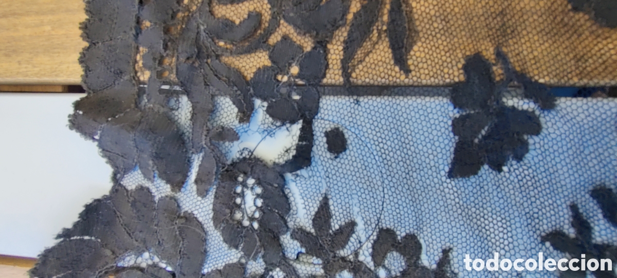 Segunda mano: Mantilla/mant&oacute;n de encaje - Foto 6