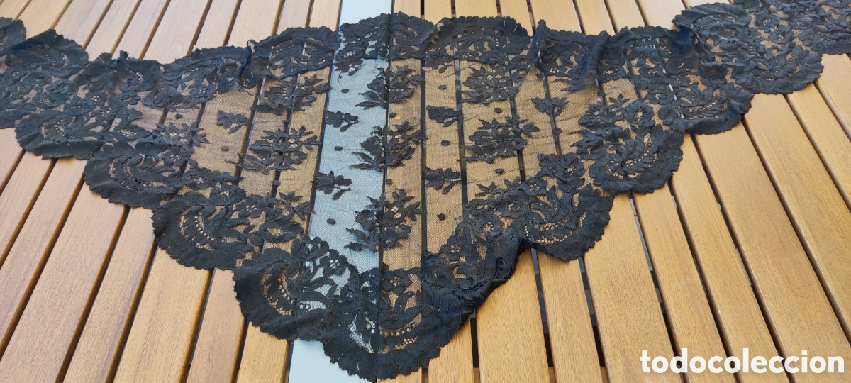 Segunda mano: Mantilla/mant&oacute;n de encaje - Foto 7