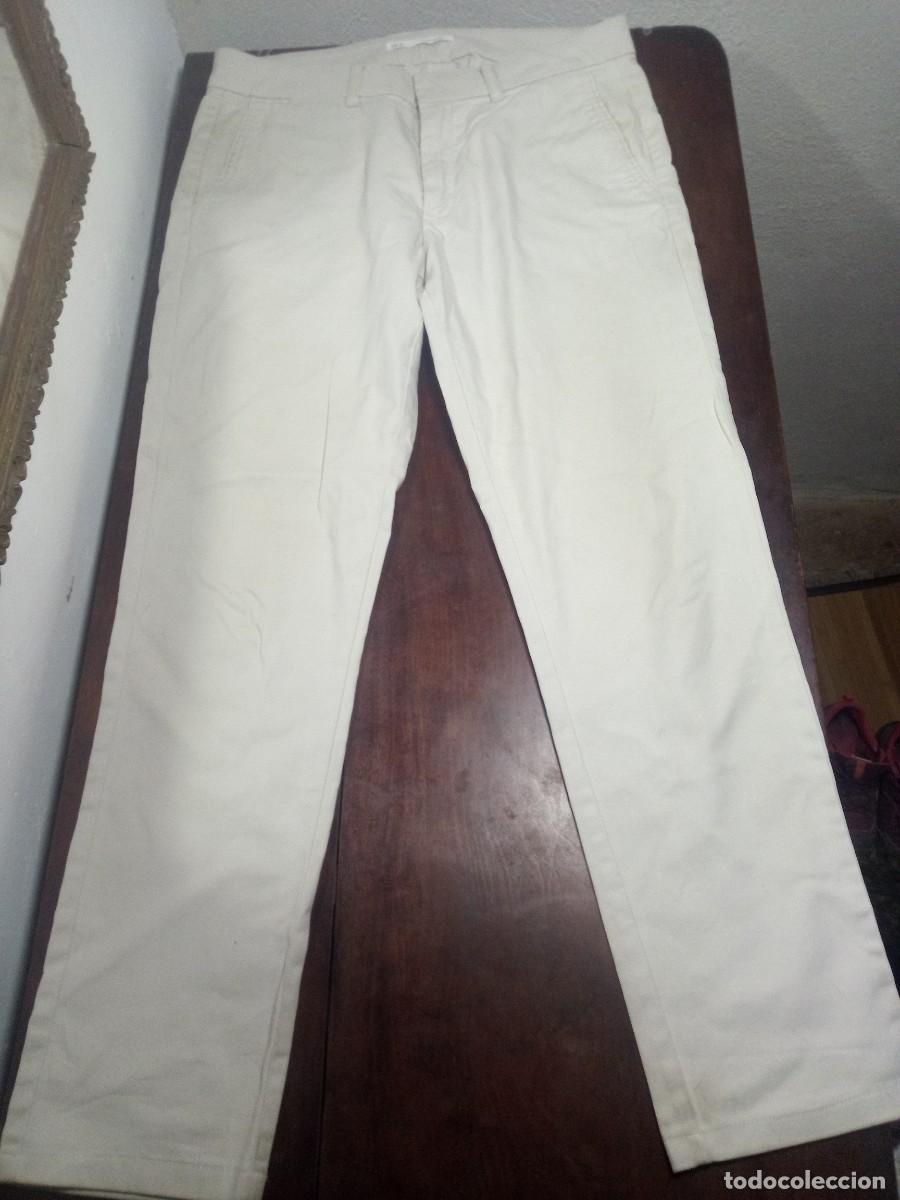 Segunda mano: Pantalones tipo chino beis de Sfera Basic. Talla 40 - Foto 1