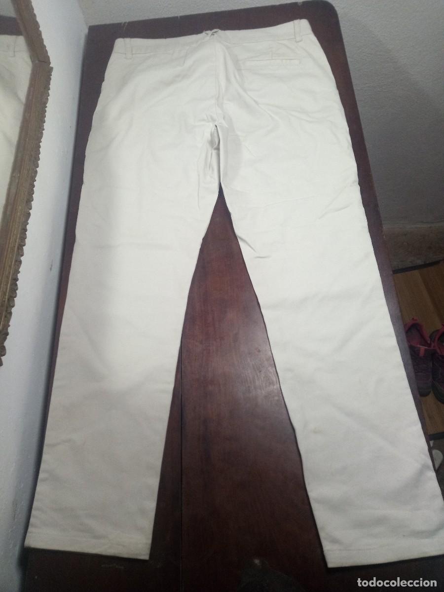 Segunda mano: Pantalones tipo chino beis de Sfera Basic. Talla 40 - Foto 4