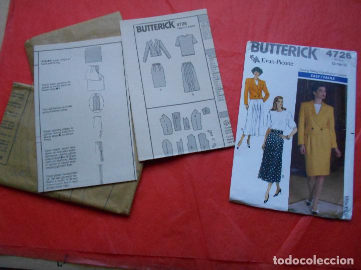 Segunda mano: Patr&oacute;n Butterick 4726 - Foto 1