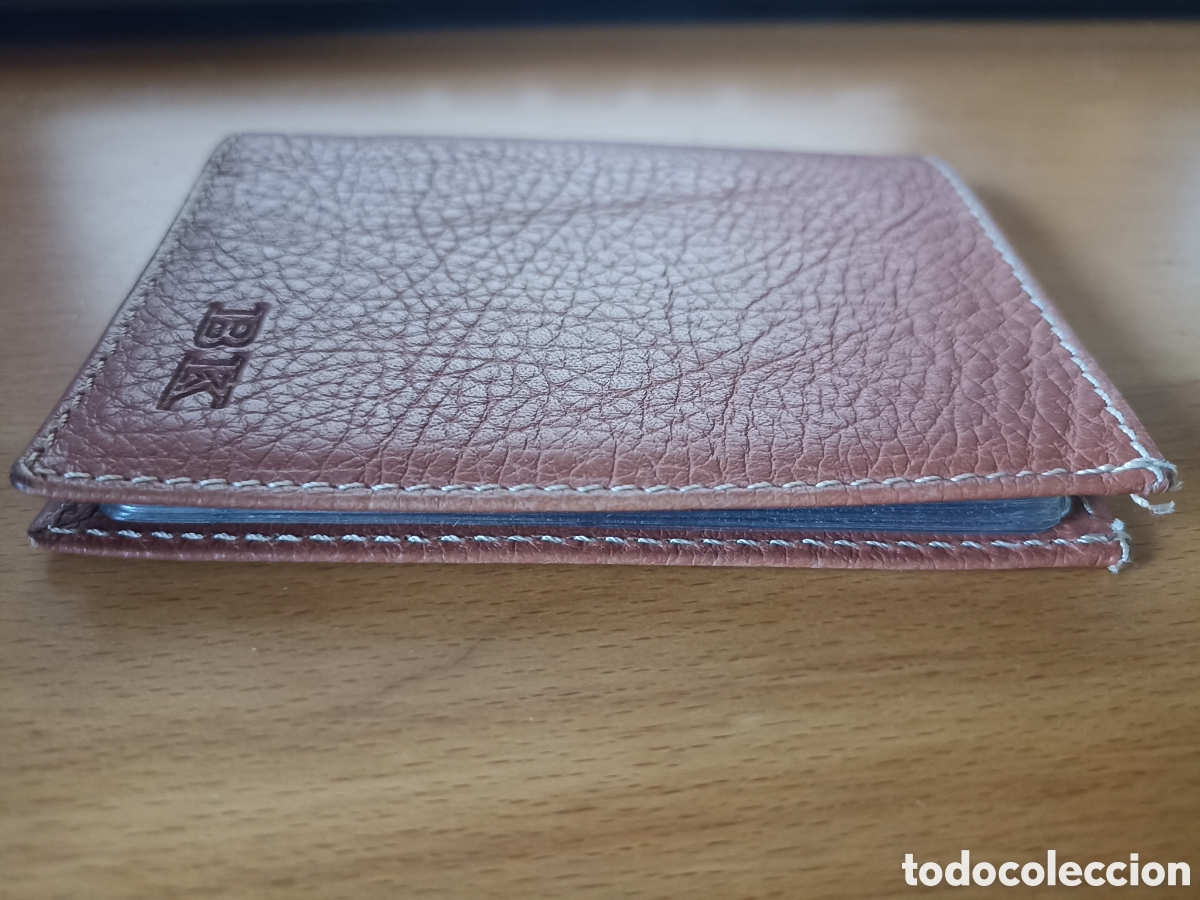 Segunda mano: Billetero tarjetero piel BK - Foto 4