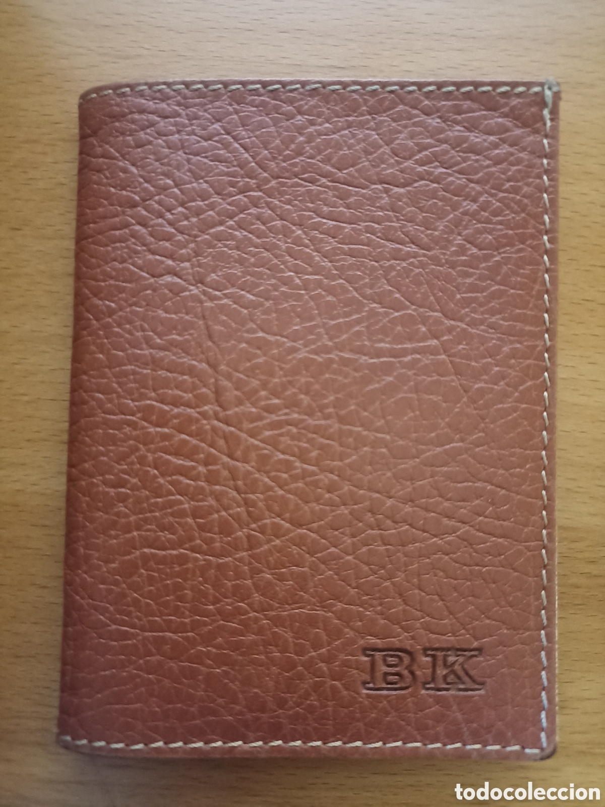 Segunda mano: Billetero tarjetero piel BK - Foto 1
