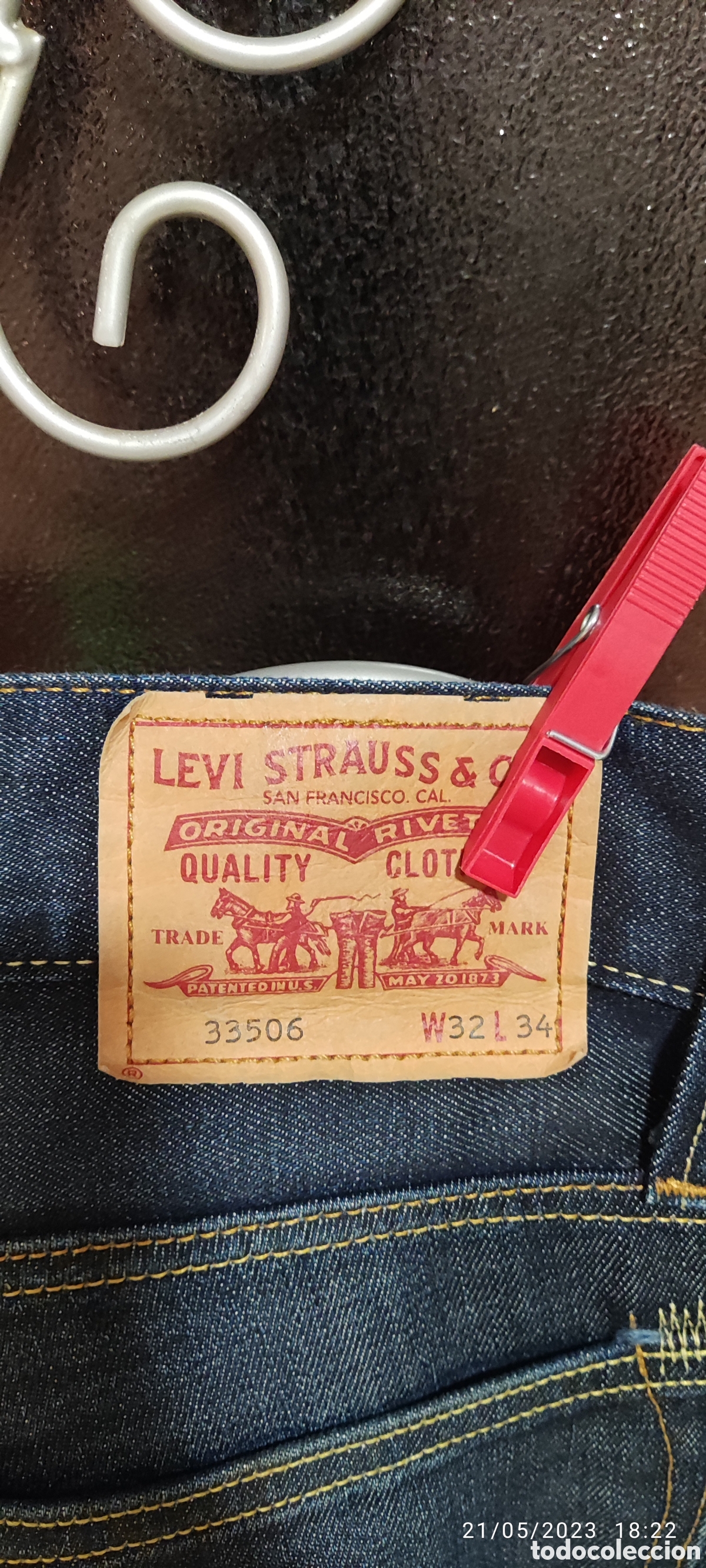Segunda mano: Pantal&oacute;n original Levis strauss - Foto 1