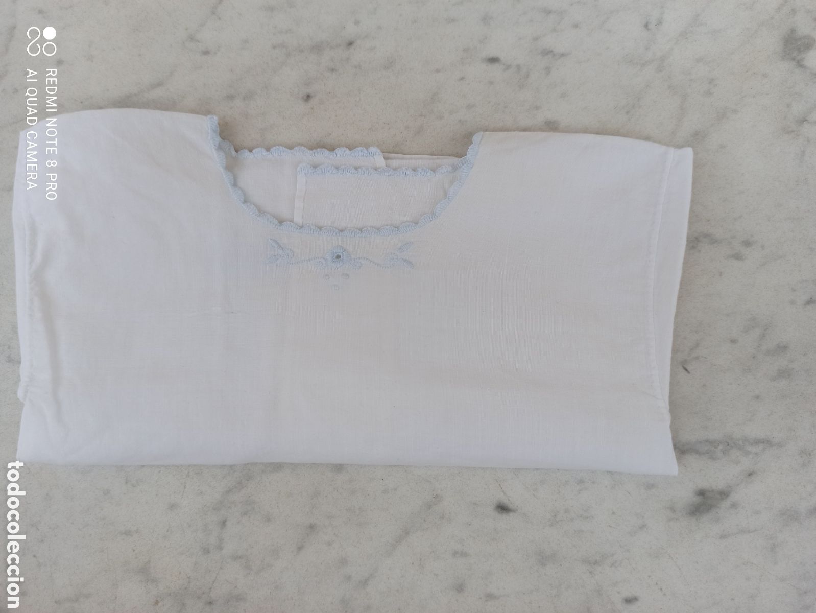 Segunda mano: Camiseta de batista para bebe, impecable - Foto 3