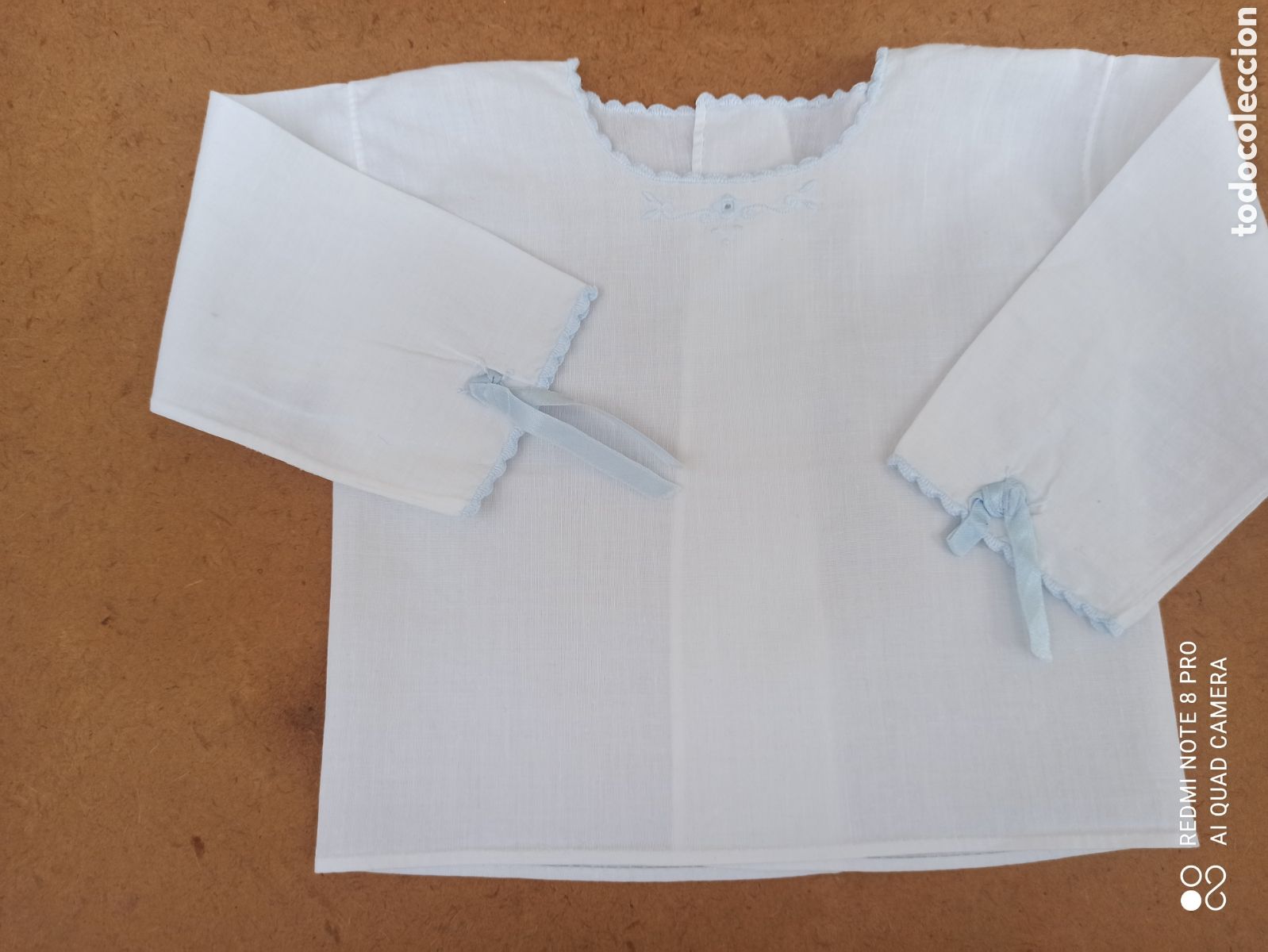 Segunda mano: Camiseta de batista para bebe, impecable - Foto 2