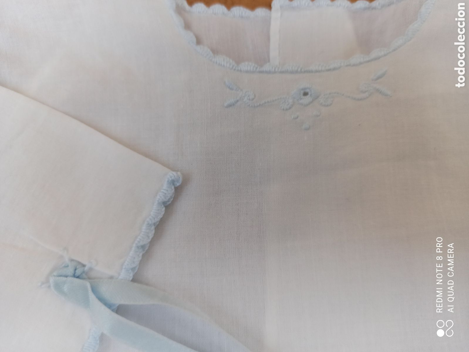 Segunda mano: Camiseta de batista para bebe, impecable - Foto 1
