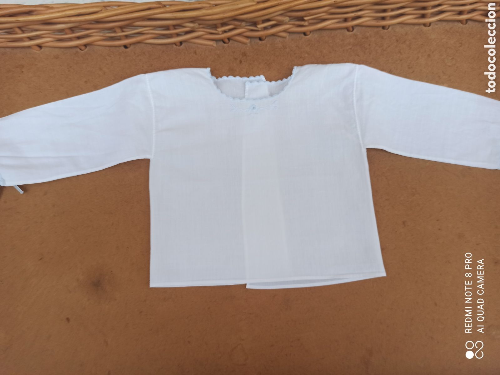 Segunda mano: Camiseta de batista para bebe, impecable - Foto 5