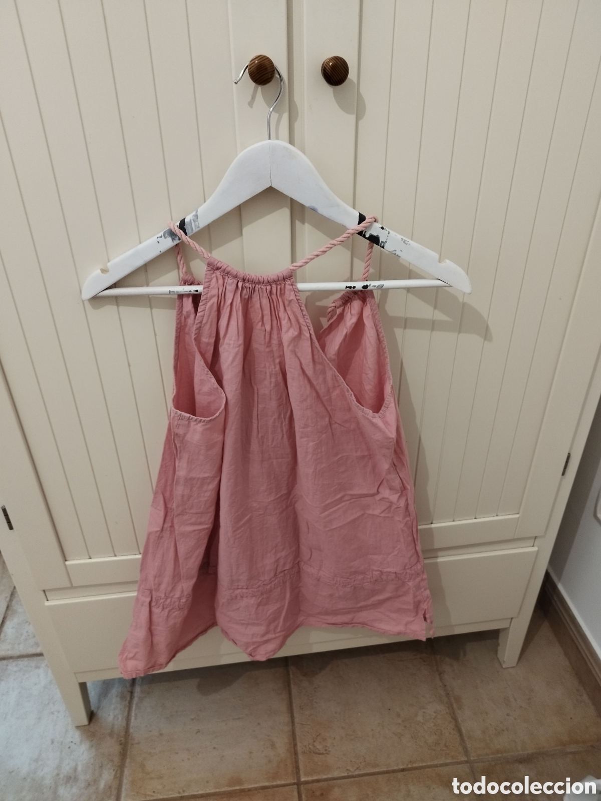 Segunda mano: Camisa rosa cuerdas - Foto 2