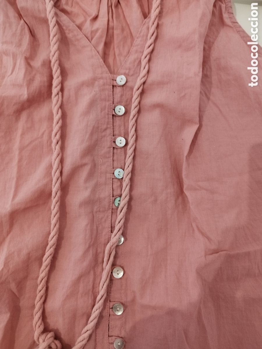 Segunda mano: Camisa rosa cuerdas - Foto 4