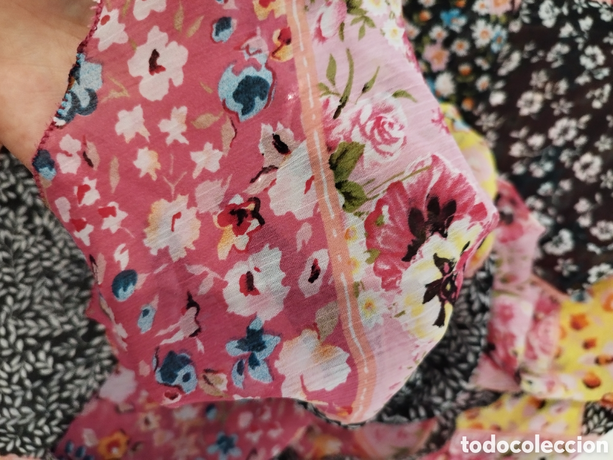 Segunda mano: Vestido corto estampado patchwork - Foto 3