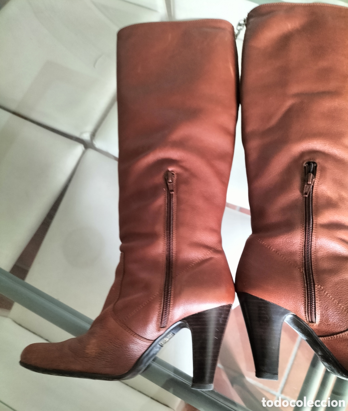 Segunda mano: Botas de piel aut&eacute;ntica. - Foto 8