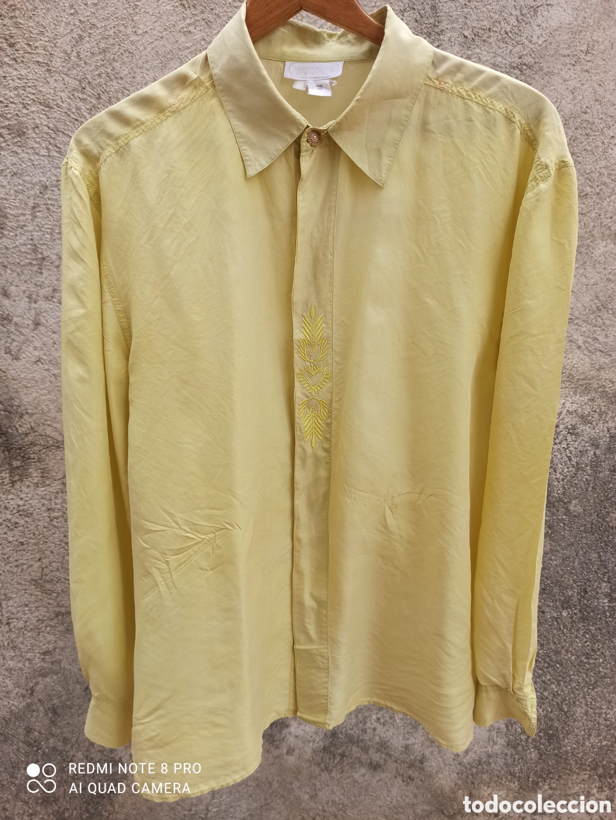 Segunda mano: Blusa 100% seda, con bordado - Foto 2