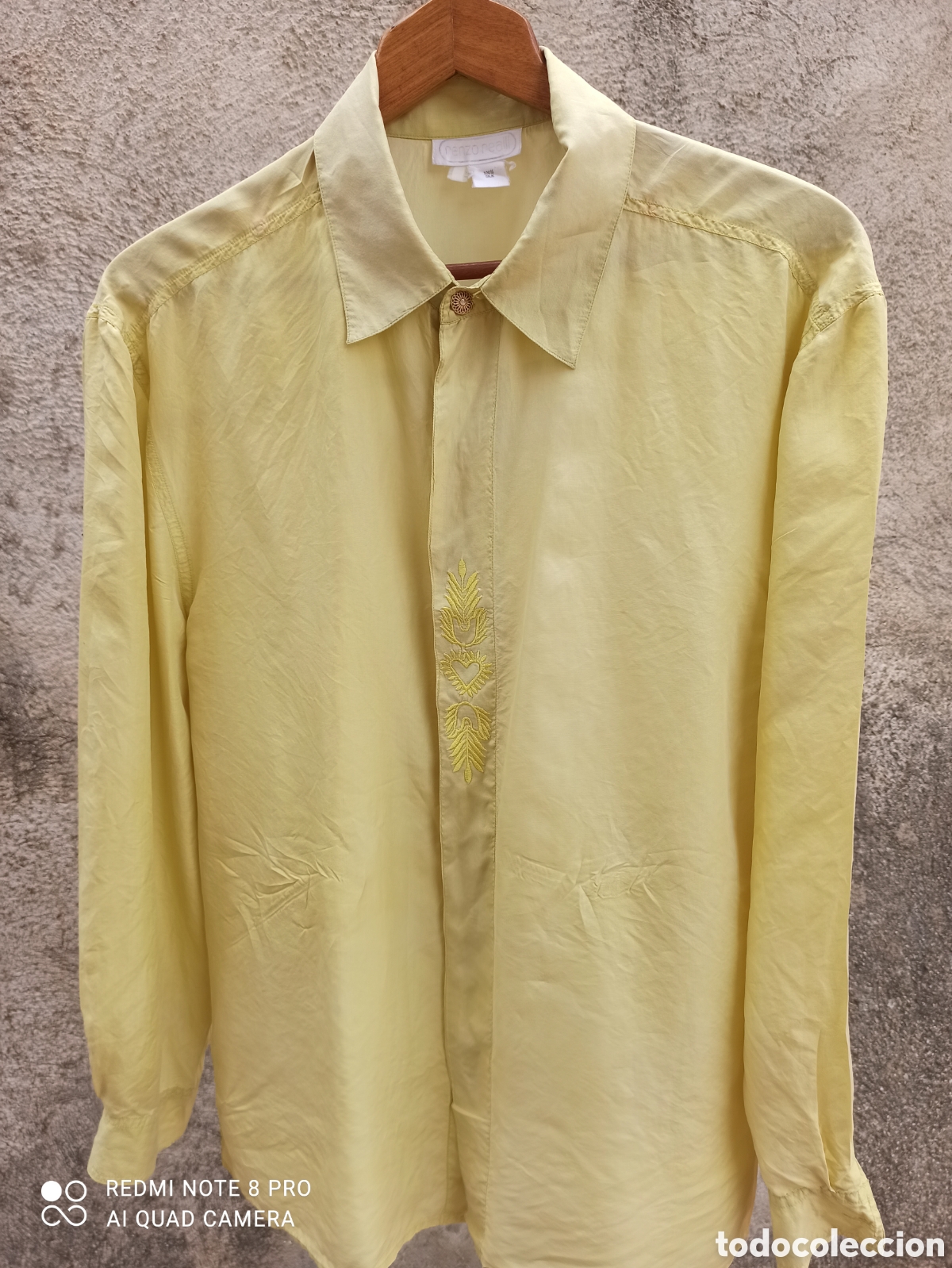 Segunda mano: Blusa 100% seda, con bordado - Foto 3