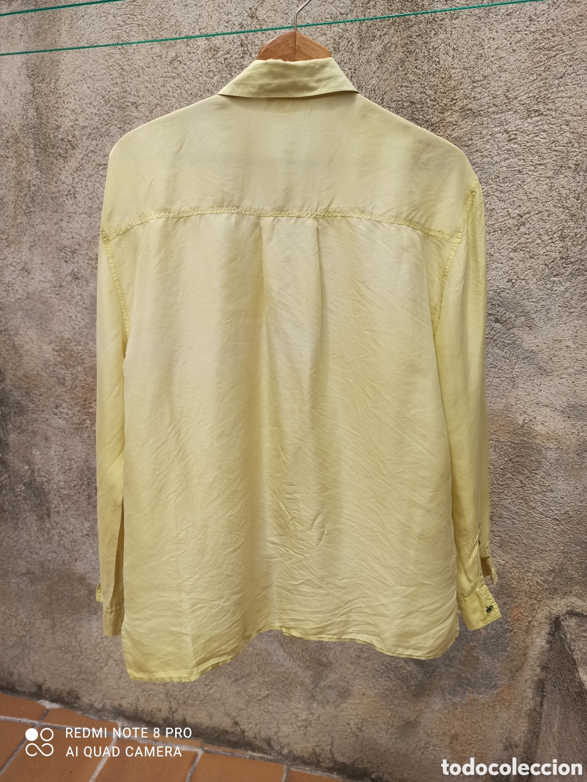 Segunda mano: Blusa 100% seda, con bordado - Foto 4