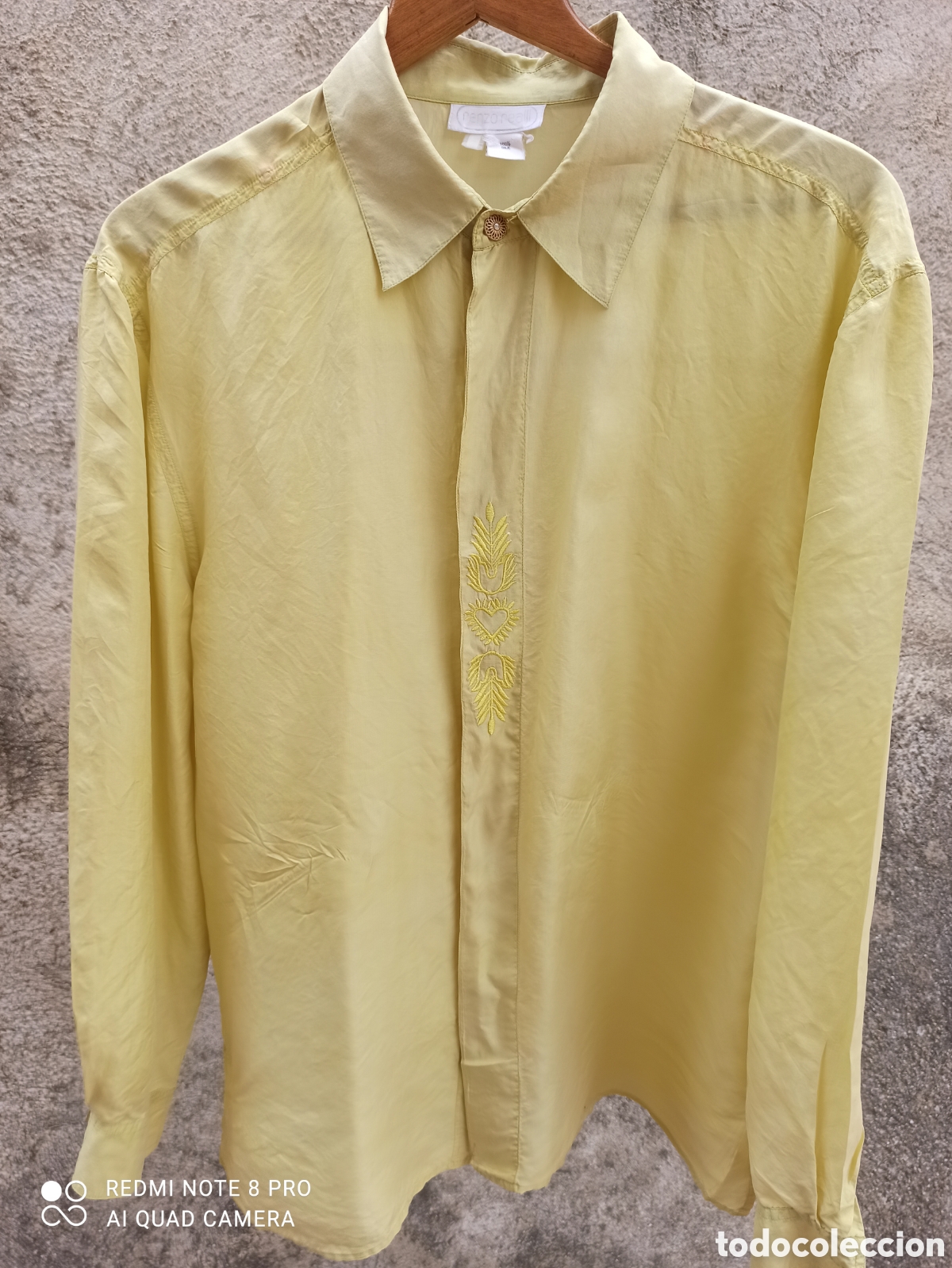 Segunda mano: Blusa 100% seda, con bordado - Foto 5