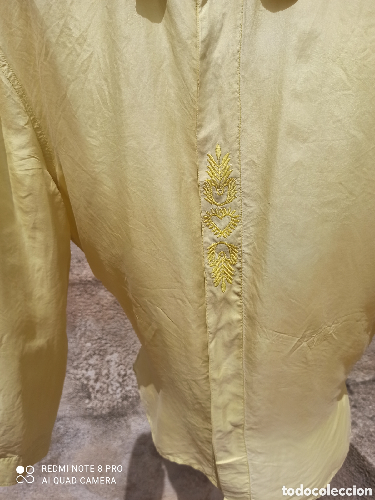 Segunda mano: Blusa 100% seda, con bordado - Foto 6