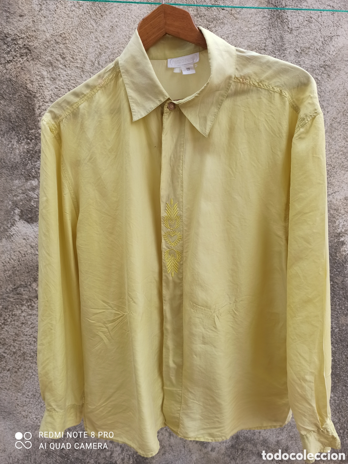 Segunda mano: Blusa 100% seda, con bordado - Foto 9